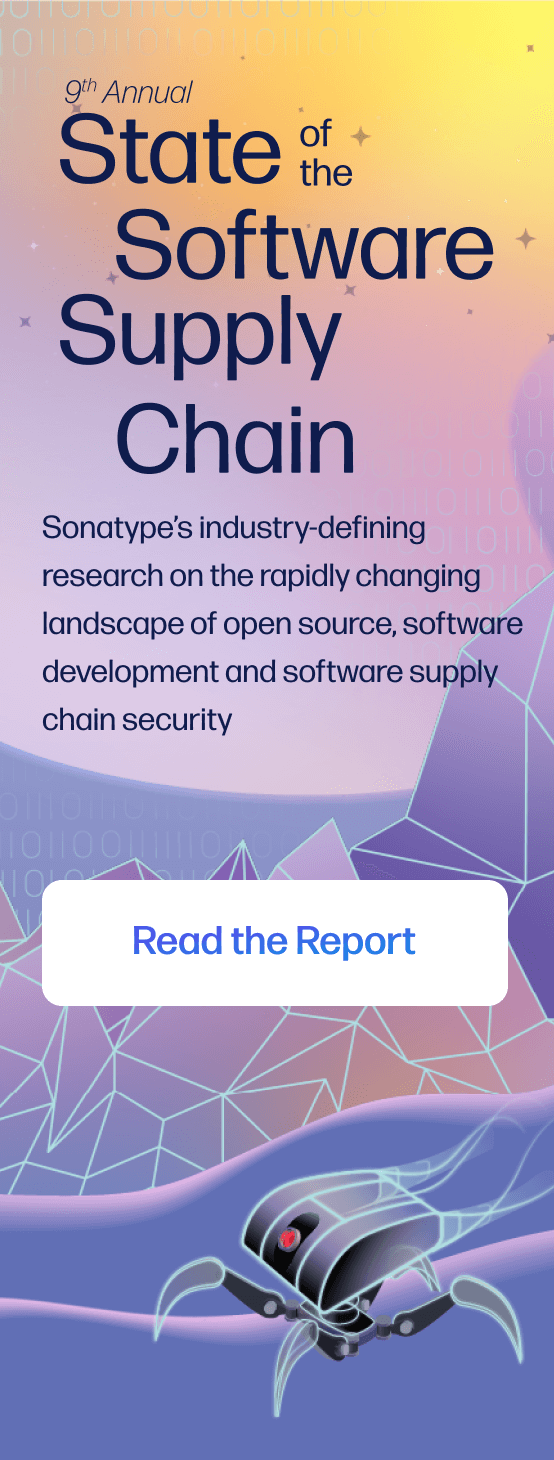 9th Annual State of the Software Supply Chain Banner